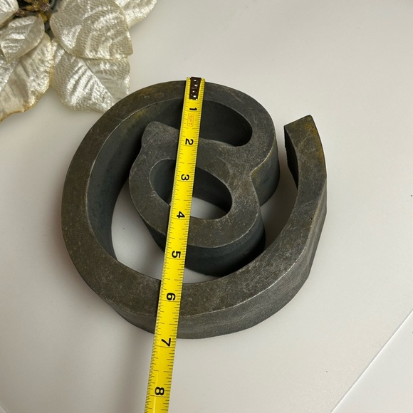 Modern Art Decor arroba Symbol Sculpture Decor - Picture 3 of 11